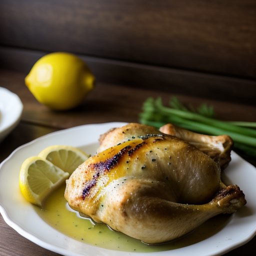 Grandma's Roast Lemon Chicken recipe image