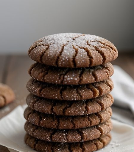 Grandma's Soft Molasses Cookies recipe image