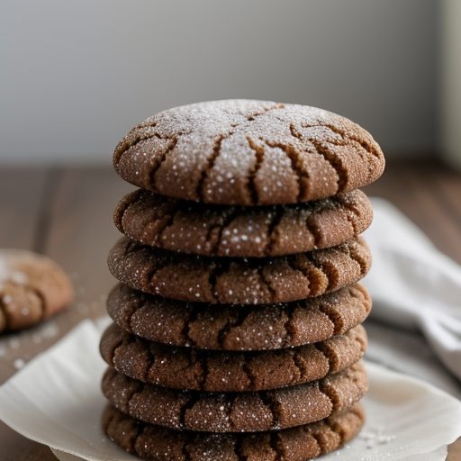 Grandma's Soft Molasses Cookies recipe image
