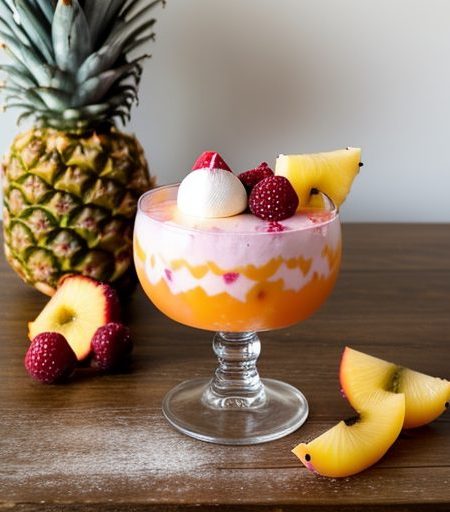 Grandmother's Frozen Fruit Salad recipe image