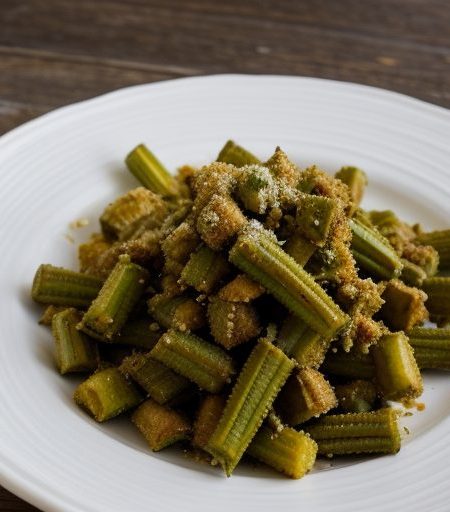 Grandmother's Southern Fried Okra recipe image