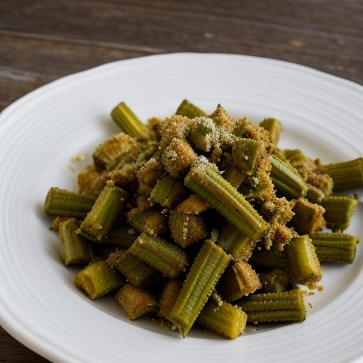 Grandmother's Southern Fried Okra recipe image