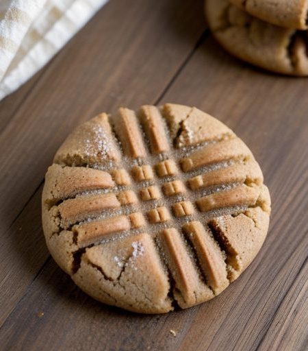 Grannie's Peanut Butter Cookies recipe image