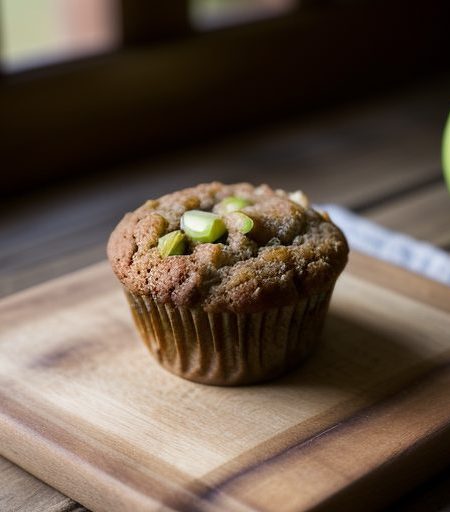Granny Smith Buckwheat Muffins recipe image