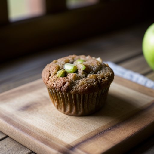 Granny Smith Buckwheat Muffins recipe image