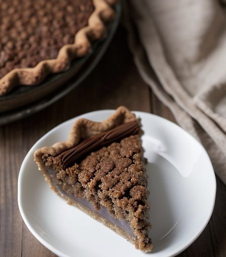 Granny Smith Chocolate Oatmeal Pie recipe image