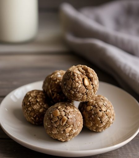 Granola-Peanut Butter Balls recipe image
