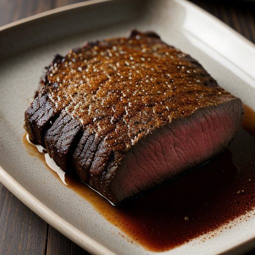 Grant's London Broil W/BBQ Rub Ala Pitts recipe image