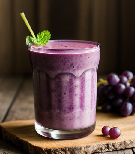 Grape Explosion Smoothie recipe image