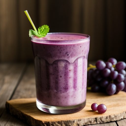 Grape Explosion Smoothie recipe image