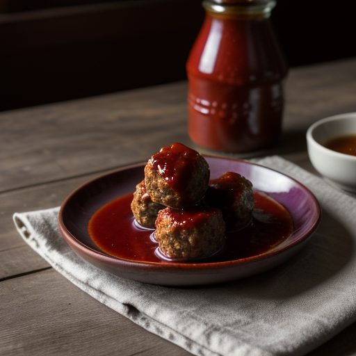 Grape Jelly Meatballs recipe image