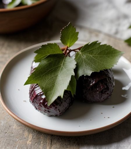 Grape Leaves Stuffed With Rice recipe image