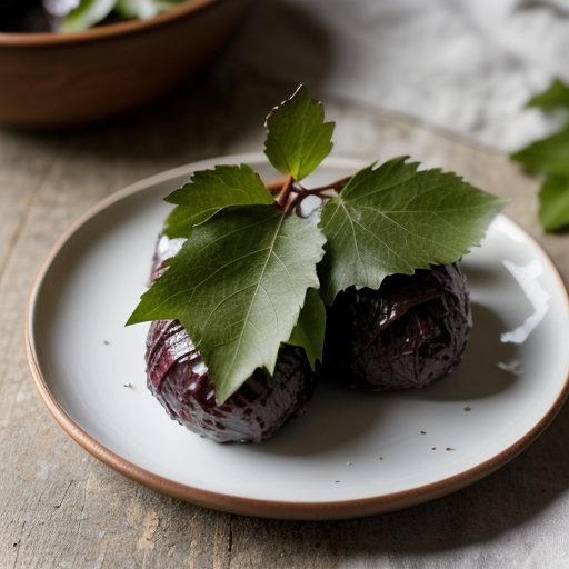 Grape Leaves Stuffed With Rice recipe image