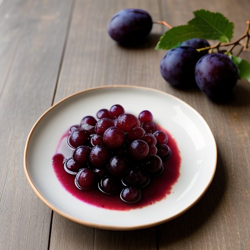Grape-Plum Jelly recipe image