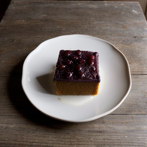 Grape Sponge recipe image