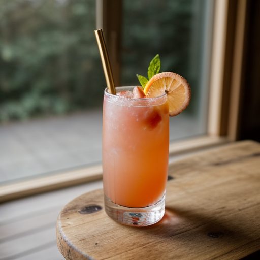 Grapefruit Cocktail (Vegan recipe image