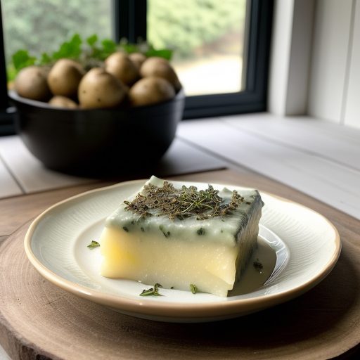 Gratin of Potatoes Green Garlic & Thyme recipe image