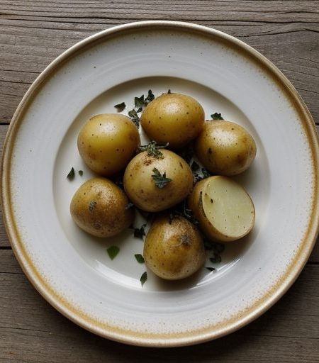 Gratin of Potatoes, Green Garlic and Thyme recipe image