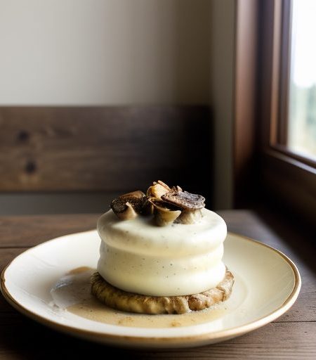 Gratin of Potatoes and Porcini Mushrooms in Cream recipe image