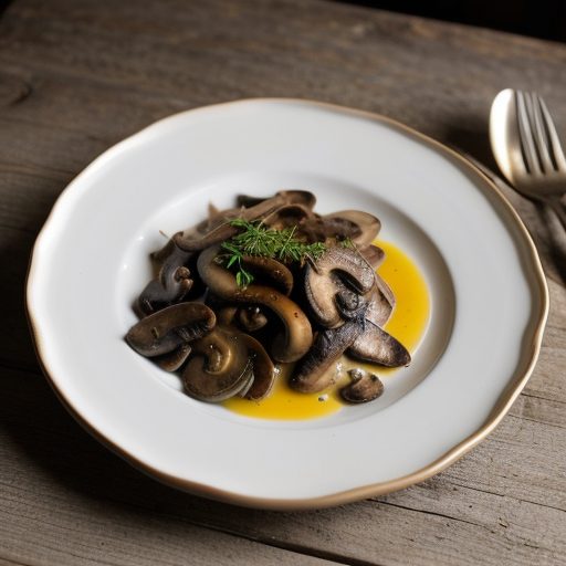 Gratin of Steak Slices & Mushrooms recipe image