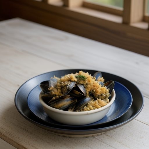 Gratinated Mussels (Cozze Gratinate recipe image