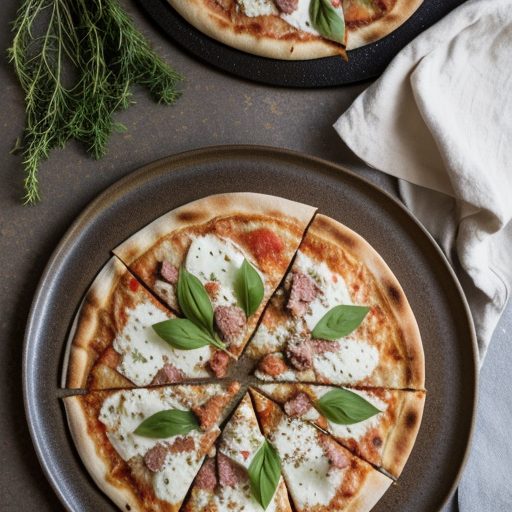 Grecian Chicken Gyros Pizza recipe image