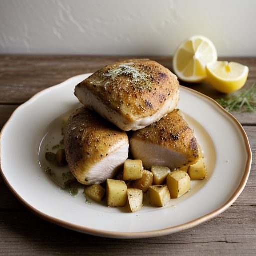 Grecian Chicken and Potatoes recipe image