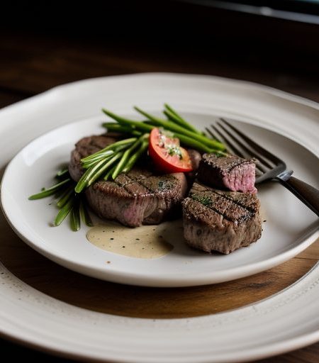 Grecian Skillet Rib Eyes recipe image
