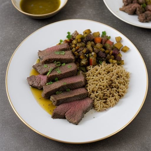 Greek Beef Saute recipe image