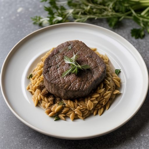Greek Beef and Orzo (8 PTS recipe image