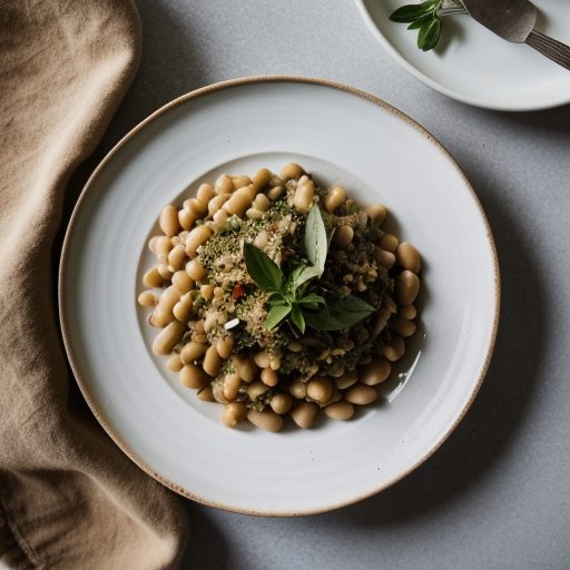 Greek Cannellini Beans With Vegetables recipe image