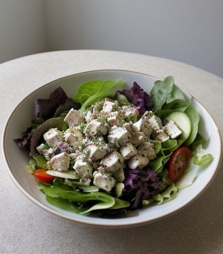 Greek Chicken Salad From Out Takes Restaurant recipe image