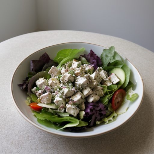 Greek Chicken Salad From Out Takes Restaurant recipe image