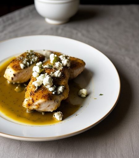 Greek Chicken With Cheese recipe image