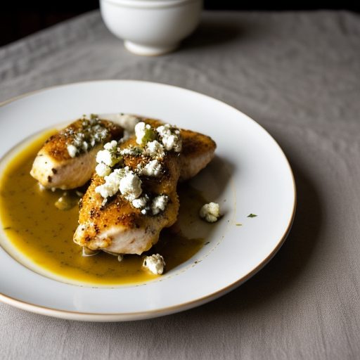 Greek Chicken With Cheese recipe image