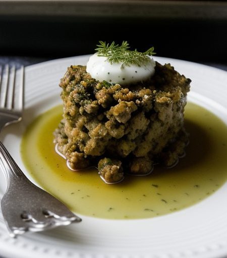 Greek Chopped Meat Stuffing recipe image