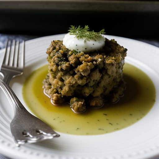 Greek Chopped Meat Stuffing recipe image