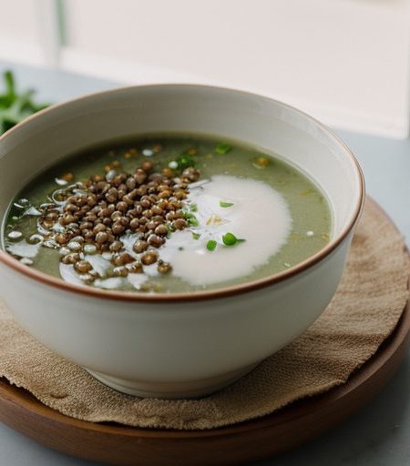 Greek Fakes Xithati ( Sour Lentil Soup recipe image