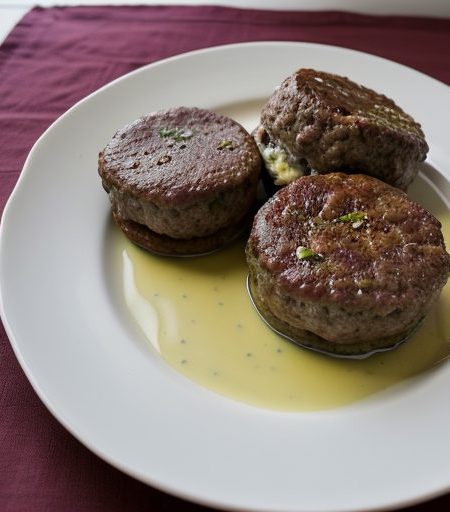 Greek Hamburgers recipe image