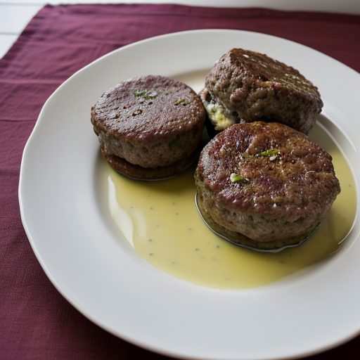 Greek Hamburgers recipe image