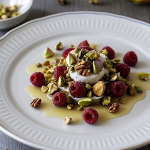 Greek Honey Cream With Fruits and Nuts recipe image