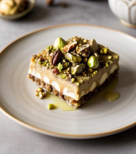 Greek Honey Cream With Fruits and Nuts recipe image