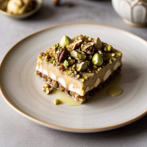 Greek Honey Cream With Fruits and Nuts recipe image