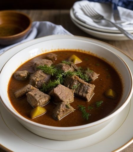 Greek Lamb Stew recipe image
