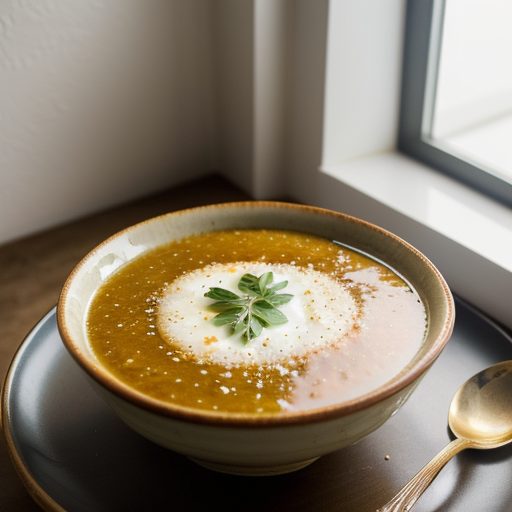 Greek Onion Soup recipe image