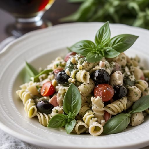 Greek Pasta Salad recipe image