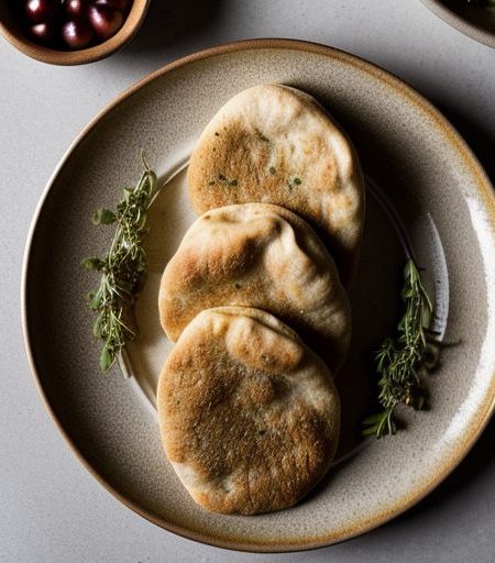 Greek Pork Pita Pockets recipe image