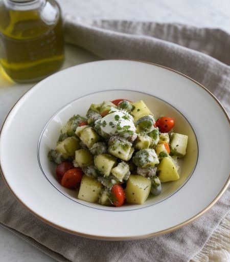 Greek Potato Salad recipe image