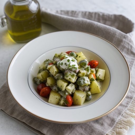 Greek Potato Salad recipe image