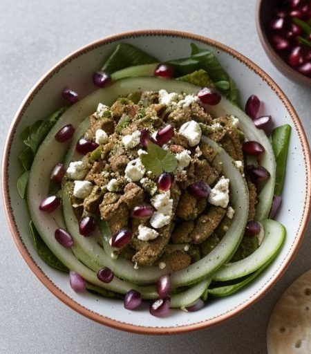 Greek Salad Pitas recipe image